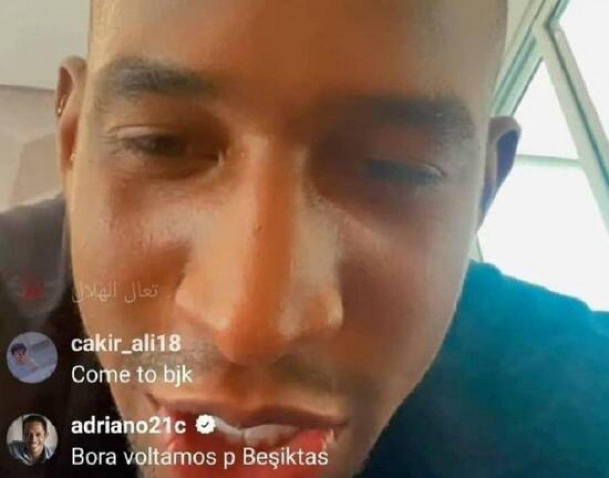 Adriano'dan Talisca'ya: Haydi Beşiktaş'a dönelim