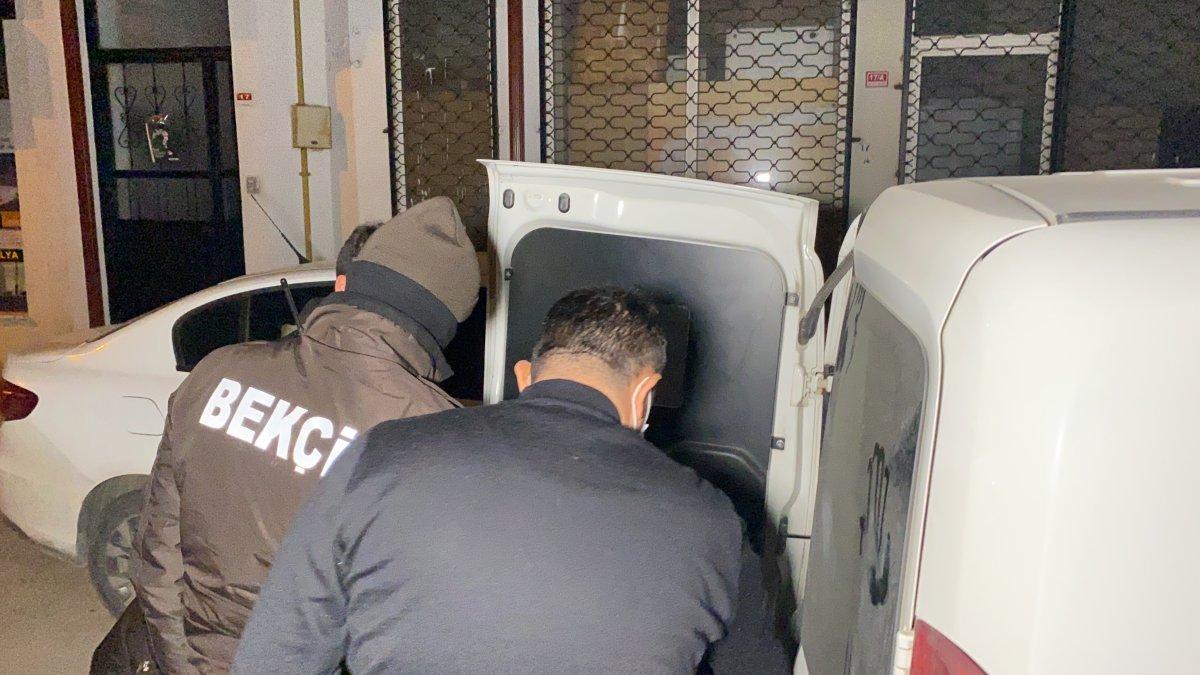 Düzce'de cezadan kaçarken bahçeye saklandı: Eve gidiyordum