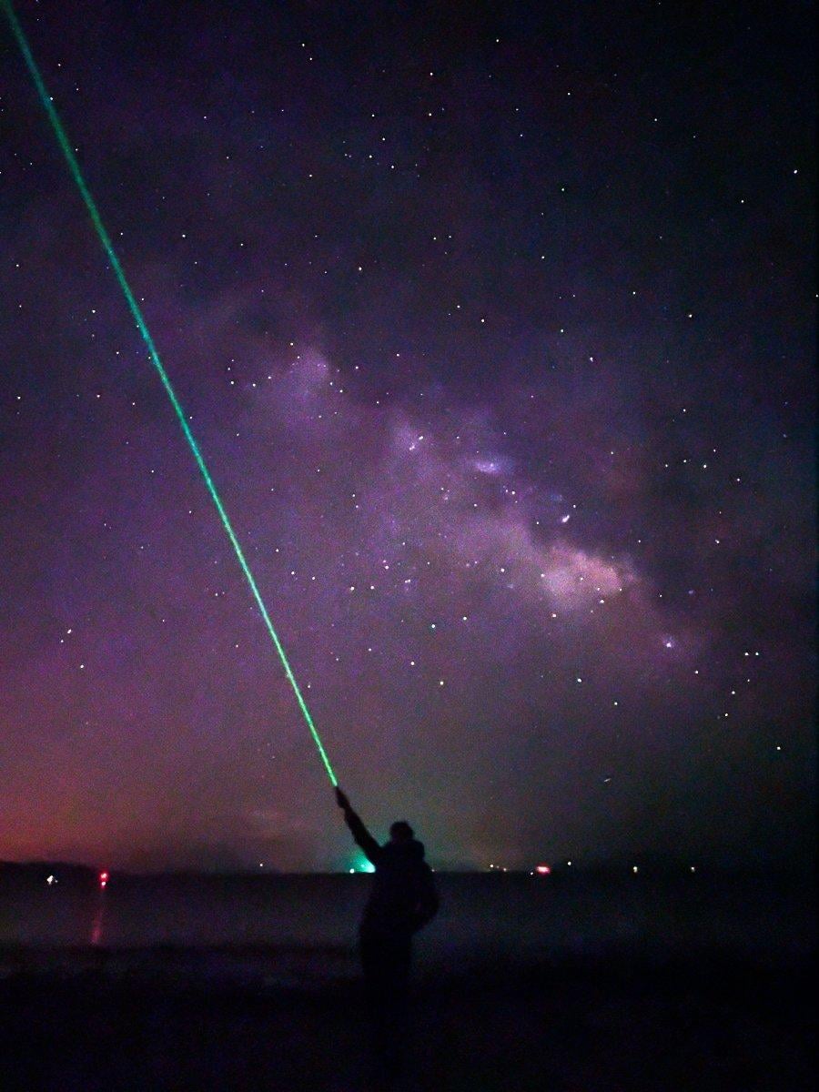 İzmir’de cep telefonu kamerası ile samanyolunu görüntüledi