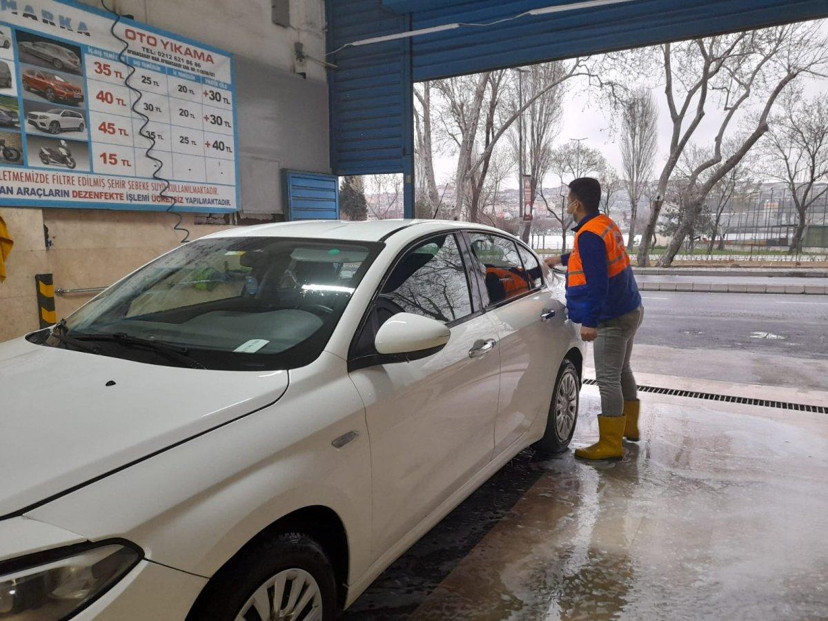 İstanbul'a çamur yağdı, sürücüler yıkamacılara koştu