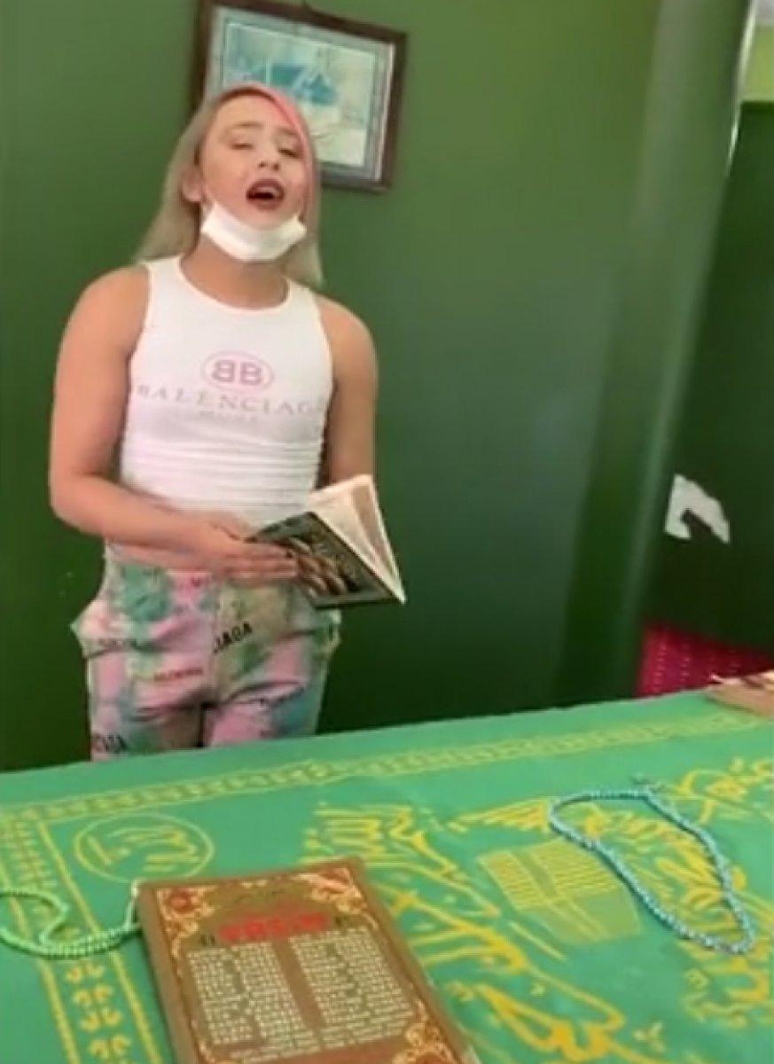 Türbede çekilen TikTok videosuna tepki yağıyor