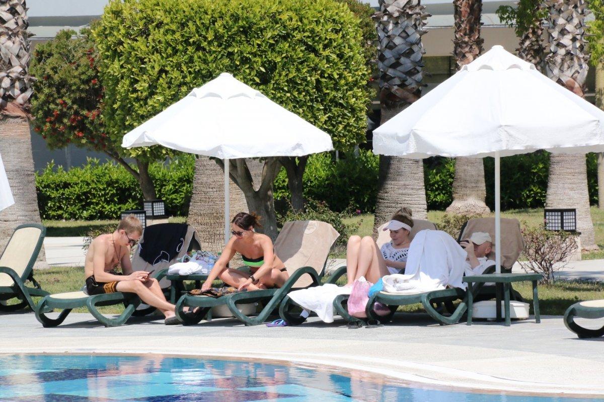 Rus turistler Türkiye'de tatil yapmakta kararlı