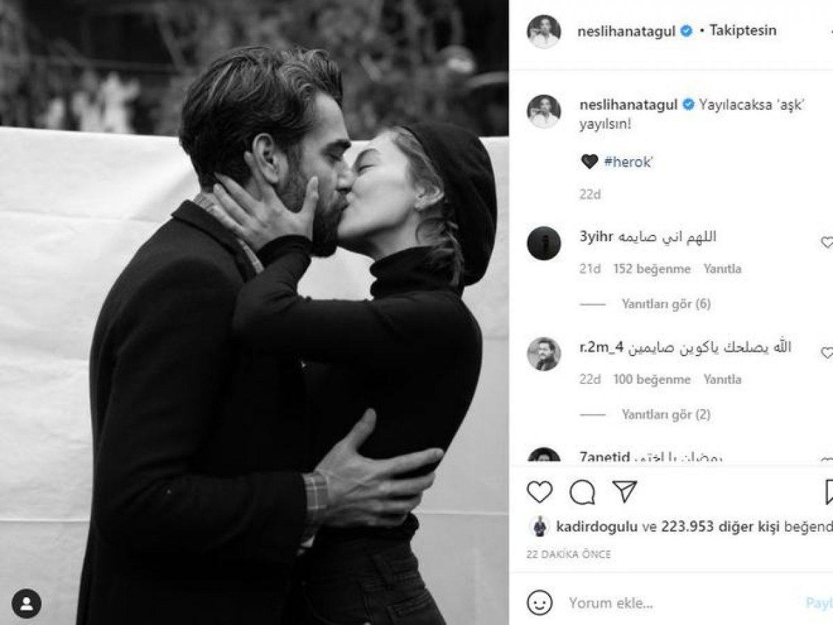 Neslihan Atagül: Yayılacaksa aşk yayılsın