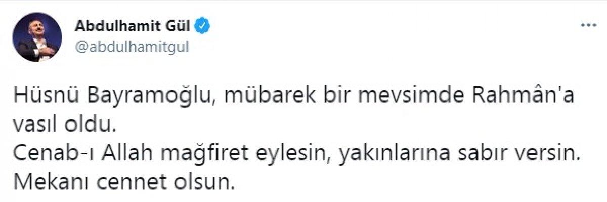 Bediüzzaman'ın talebesi Hüsnü Bayramoğlu, hayatını kaybetti
