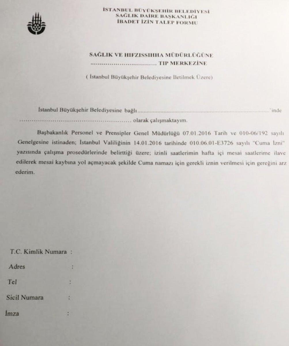 Tevfik Göksu: İBB, Cuma namazına gidenleri fişlemeye başladı