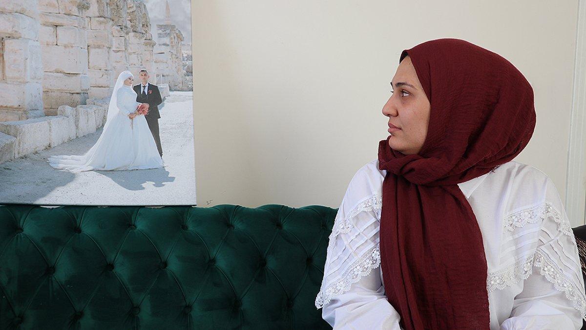 Siirt'te şehit edilen askerin eşi acıyı ve gururu bir arada yaşıyor