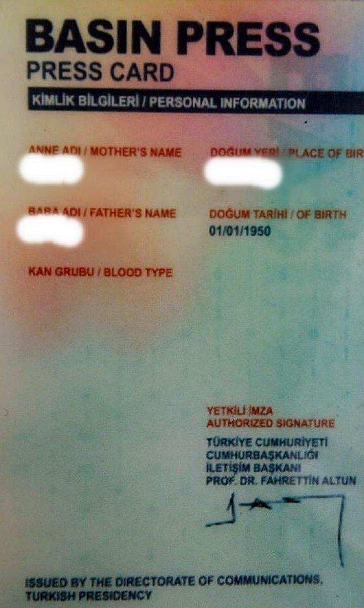 Sahte sarı basın kartı düzenleyip, kısıtlamalara uymadılar