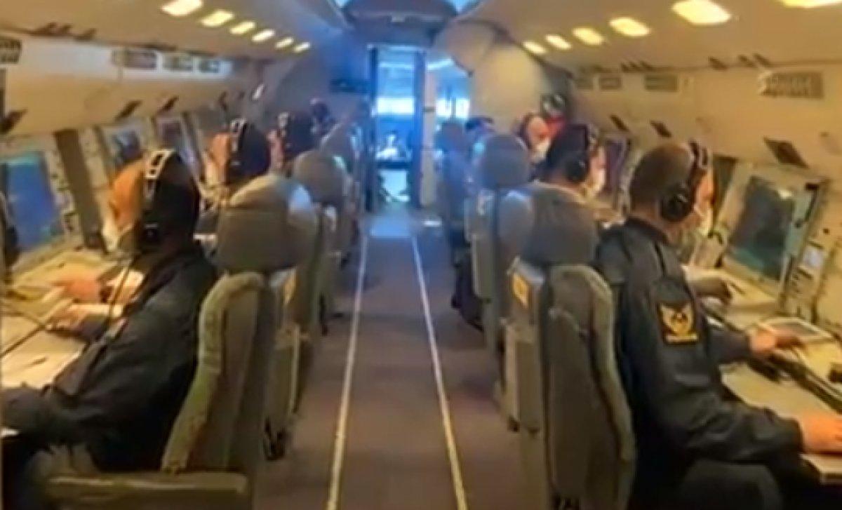 TSK'nın 'E-7T HİK' uçağı Romanya hava sahasında