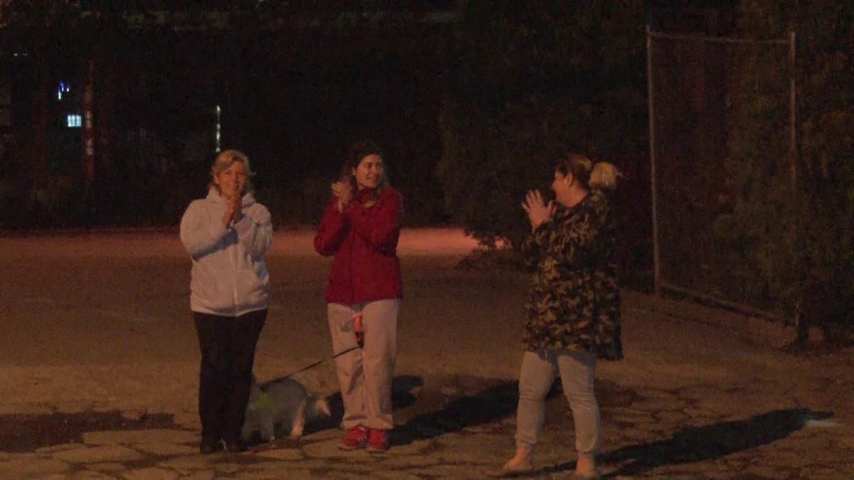 Maltepe’de sahura tulumla uyandırdılar