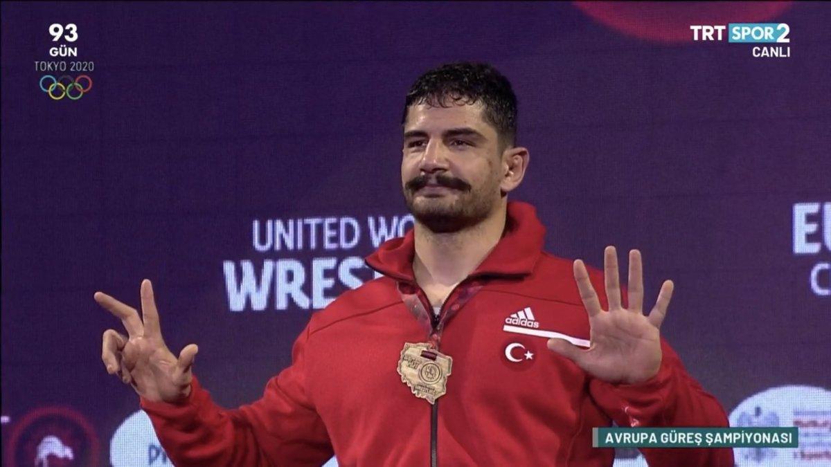 Taha Akgül 8'inci kez Avrupa Şampiyonu oldu