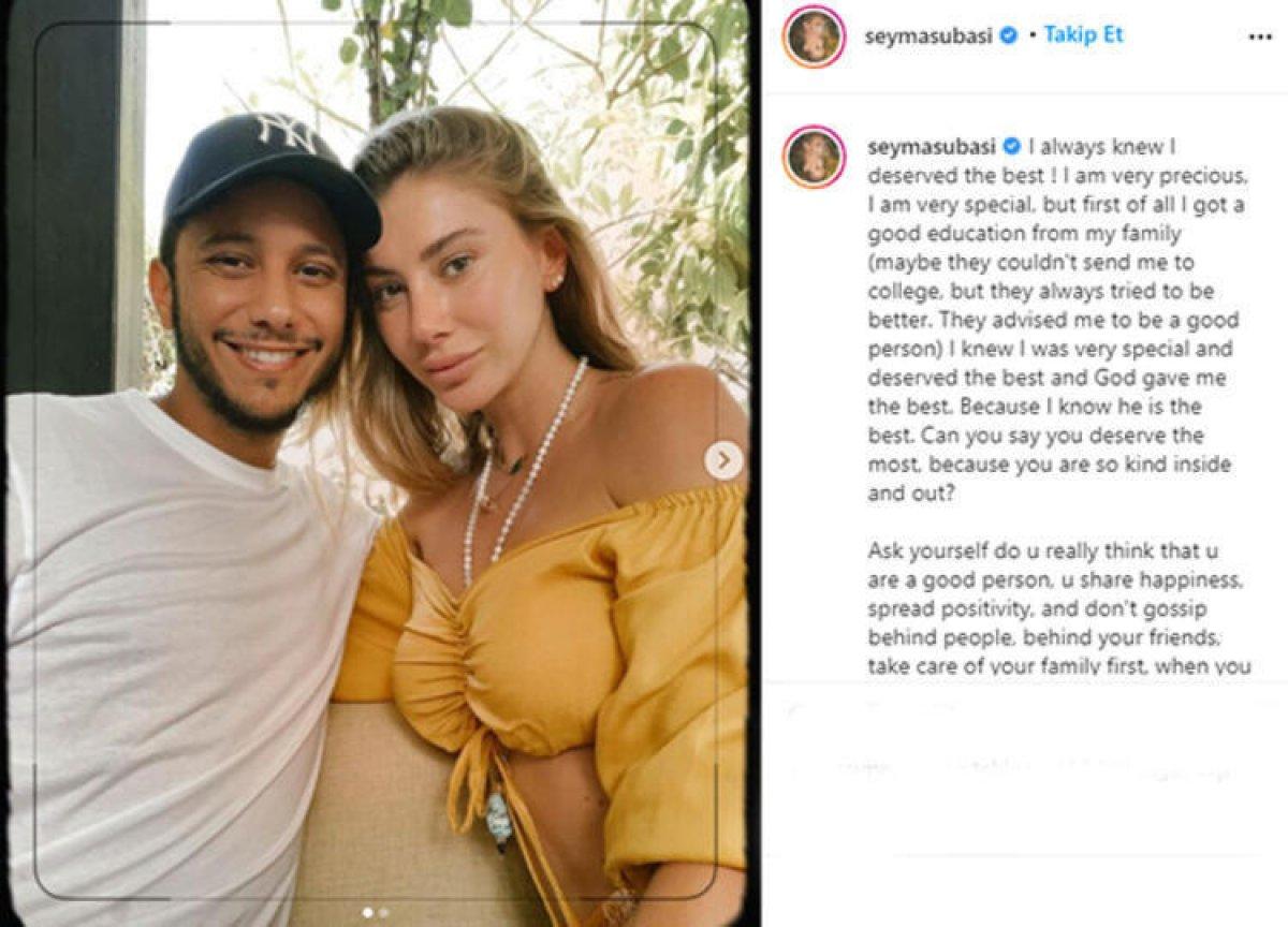 Gamze Özçelik'ten Şeyma Subaşı'na gönderme