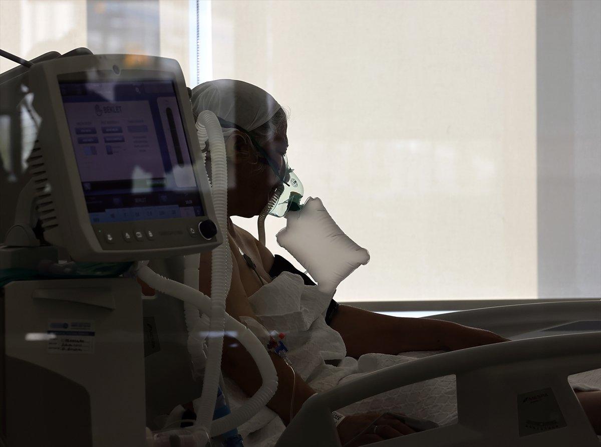 Ankara Şehir Hastanesi'nin koronavirüs yoğun bakım ünitesinde tedaviler sürüyor