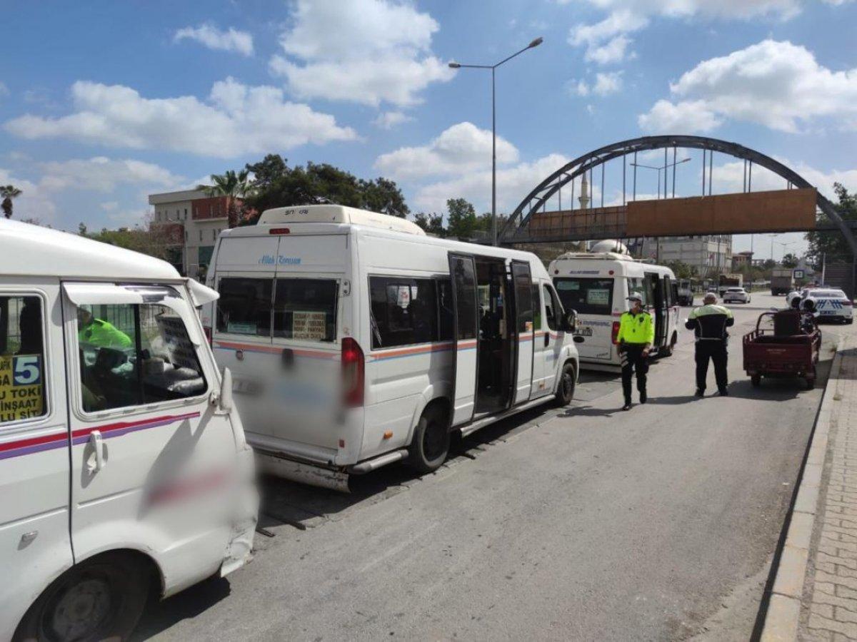 Adana'da toplu taşıma araçlarında denetimler artırıldı