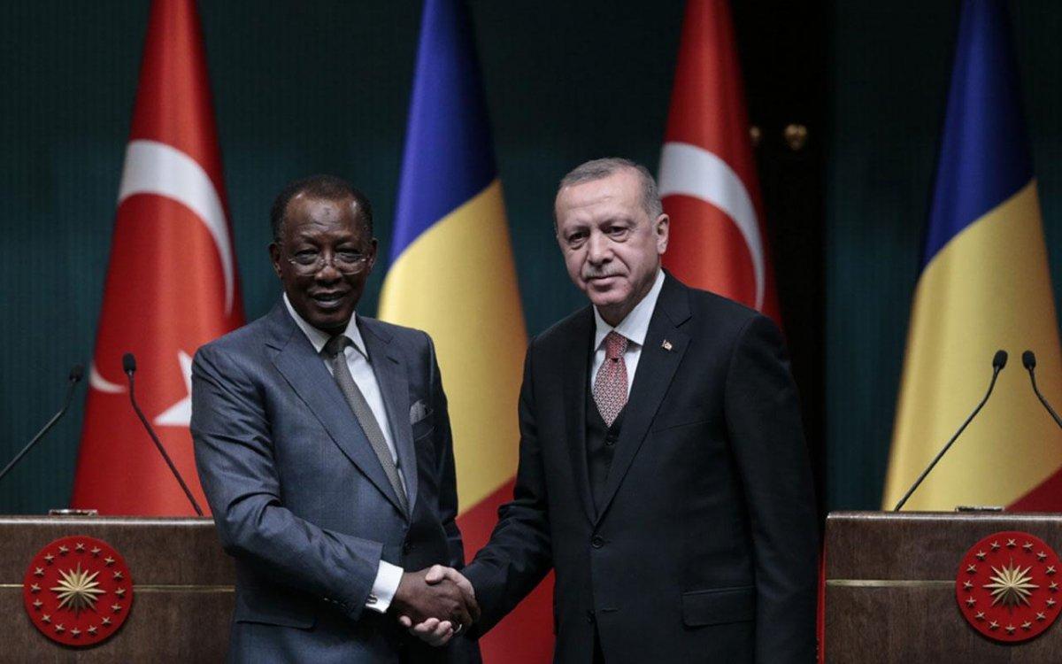 Cumhurbaşkanı Erdoğan'dan, Çad Cumhurbaşkanı Itno'nun oğluna taziye telefonu