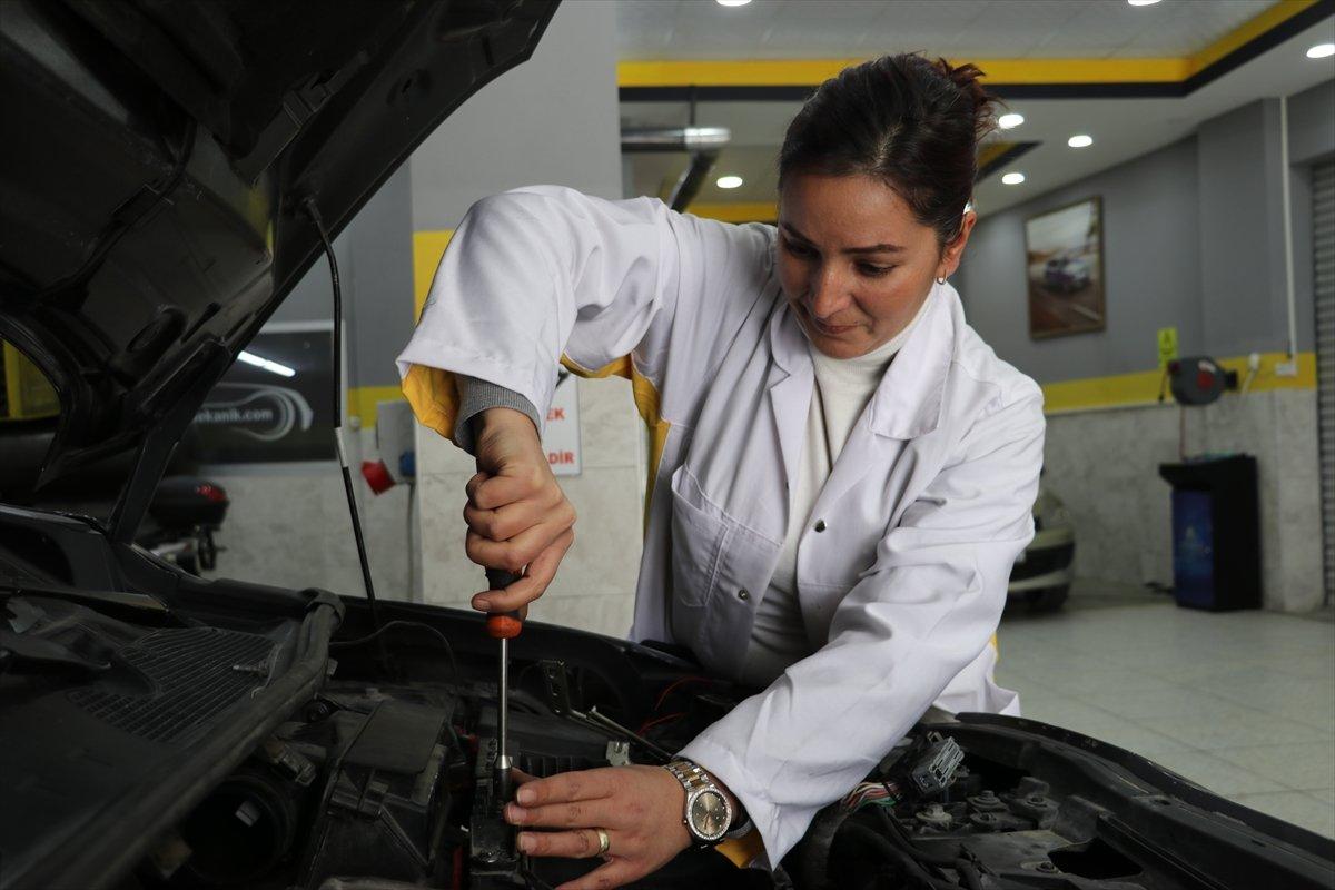 Amasya’da sigorta hasar danışmanlığıyla başladığı işte oto tamircisi oldu