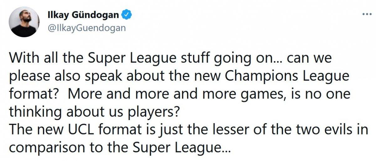 İlkay Gündoğan: Oyuncuları düşünen kimse yok