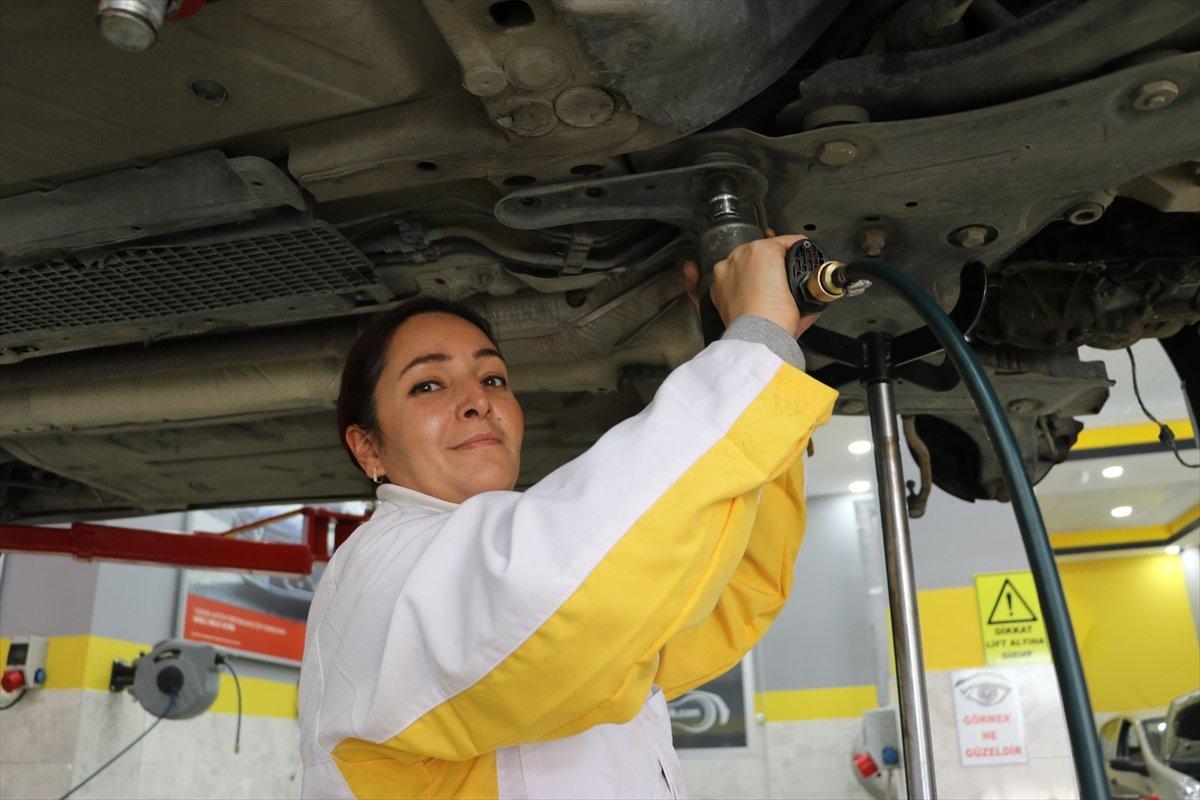Amasya’da sigorta hasar danışmanlığıyla başladığı işte oto tamircisi oldu
