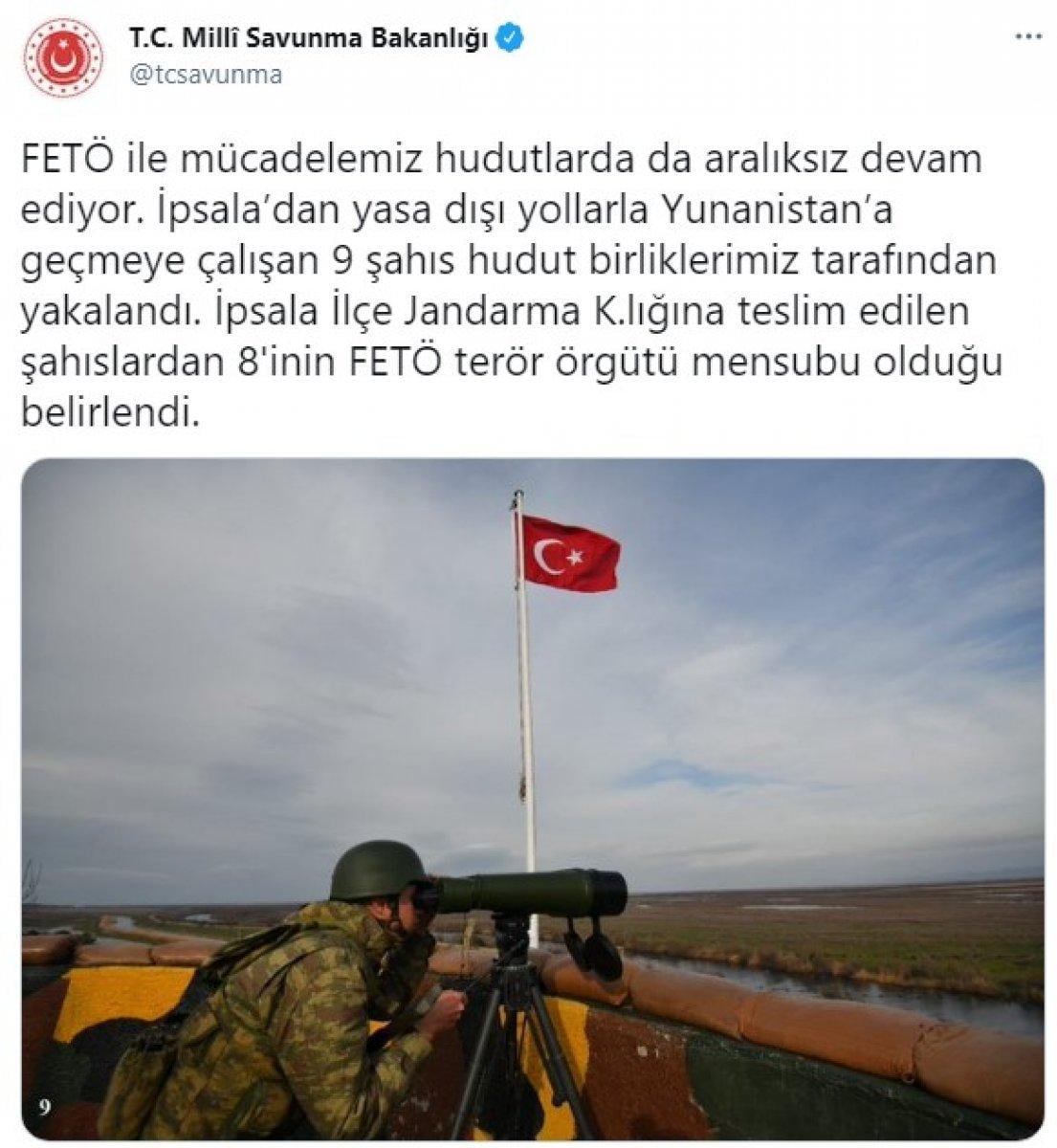 İpsala'dan Yunanistan'a kaçmaya çalışan 9 kişi yakalandı