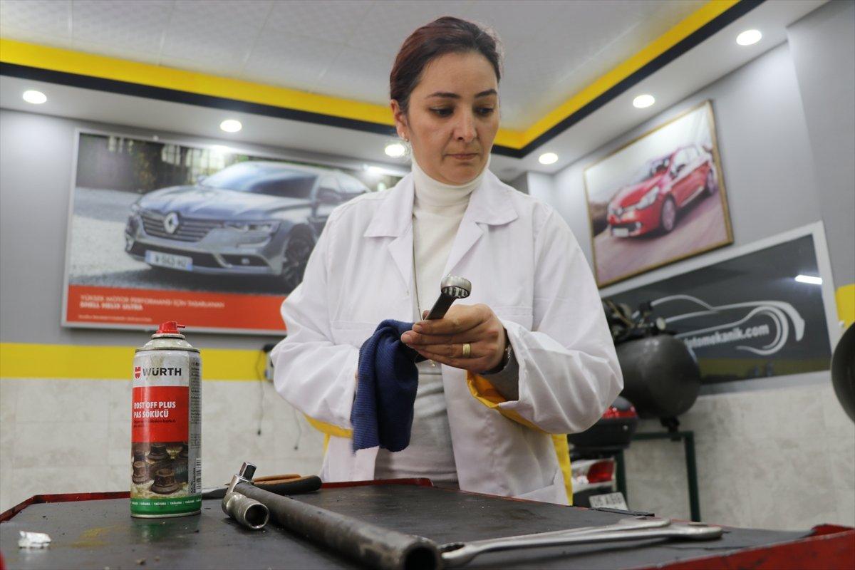 Amasya’da sigorta hasar danışmanlığıyla başladığı işte oto tamircisi oldu