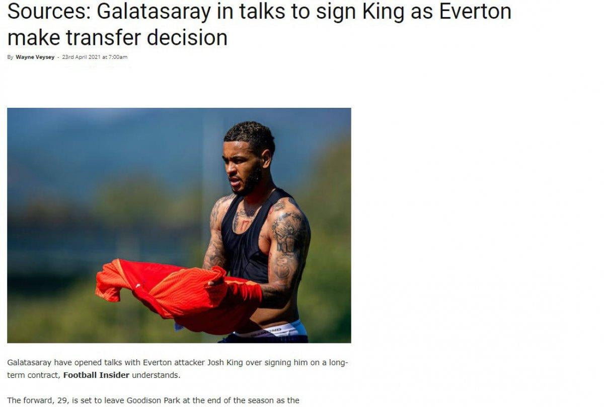 İngiliz basını: Galatasaray, Joshua King'le anlaştı