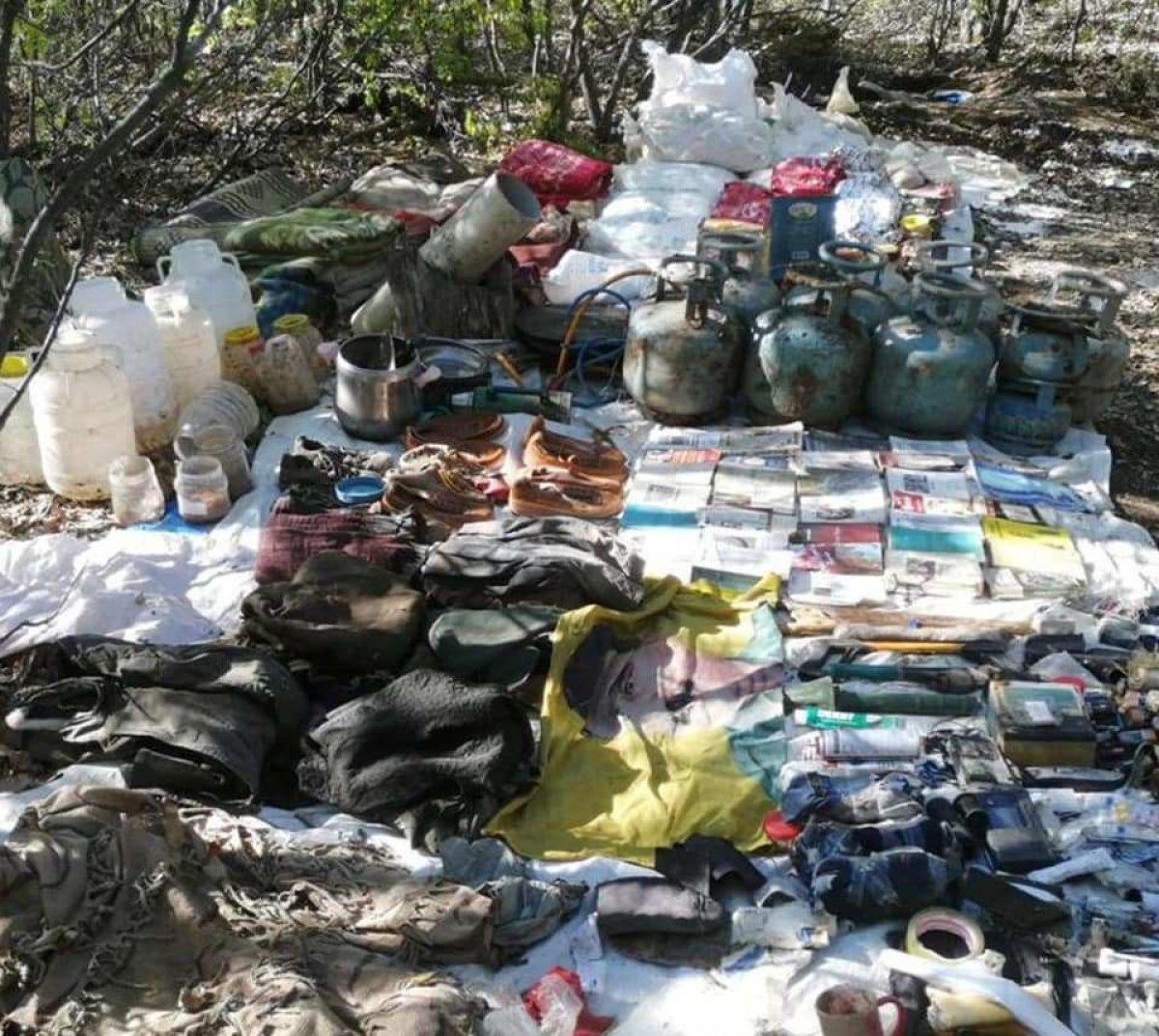 Şırnak’ta PKK operasyonu: Çok sayıda silah ve mühimmat ele geçirildi
