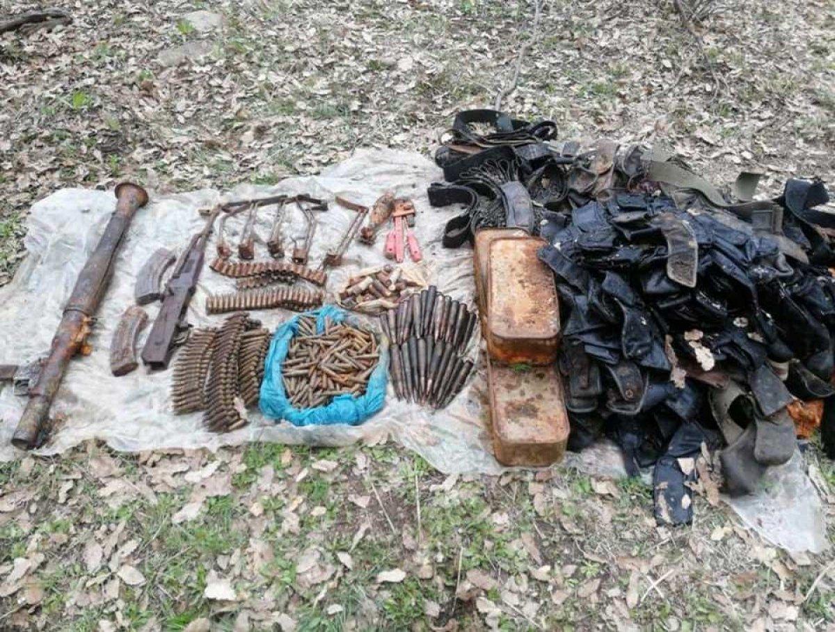 Şırnak’ta PKK operasyonu: Çok sayıda silah ve mühimmat ele geçirildi