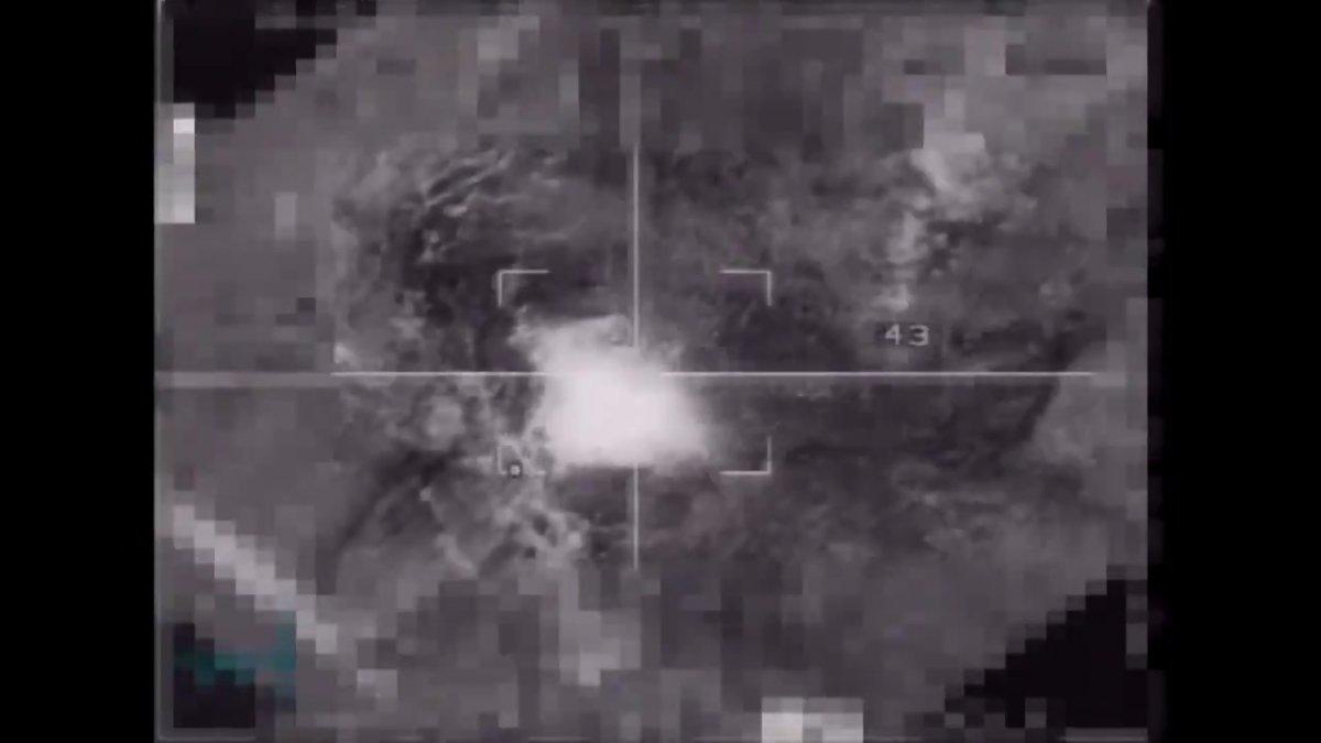 MSB: Irak'ın kuzeyindeki terör hedefleri yerle bir edildi