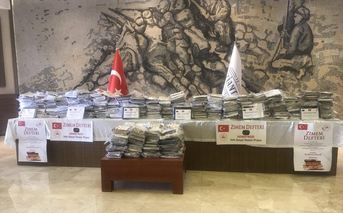Gaziantep’de zimem defteri geleneği: 5 milyon 200 lira borç kapatıldı