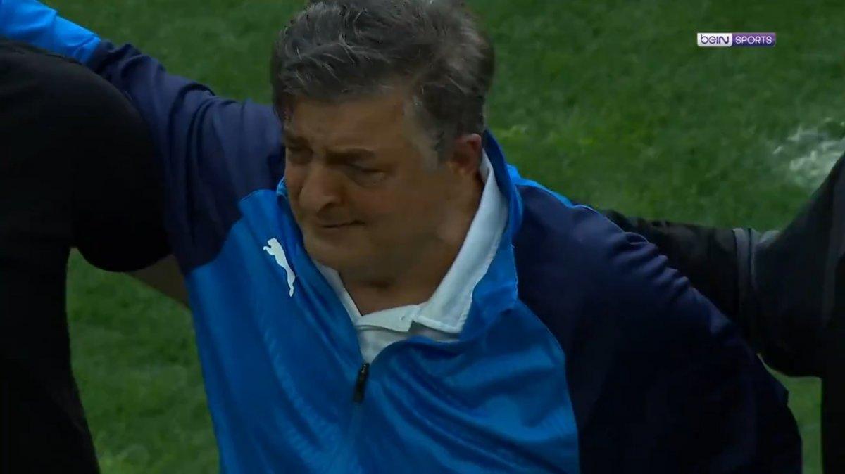 Yılmaz Vural maç sonu ağladı