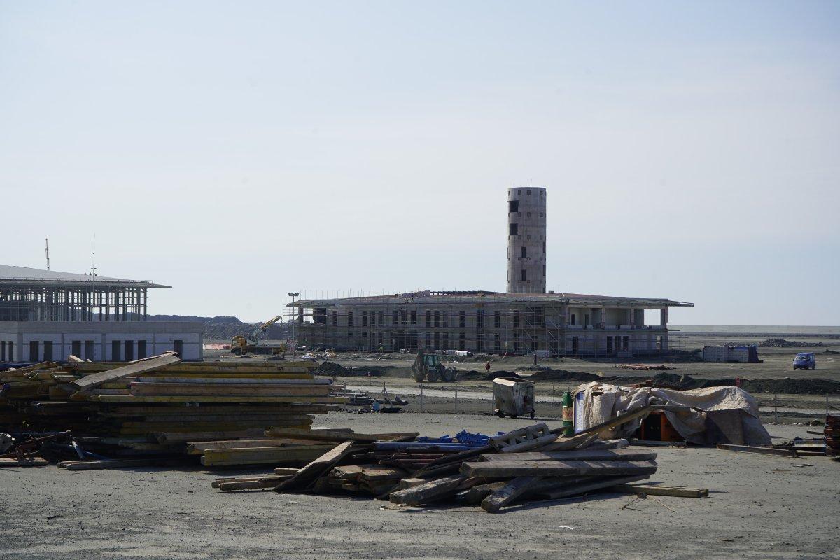 Rize-Artvin Havalimanı’nda çalışmalar sürüyor