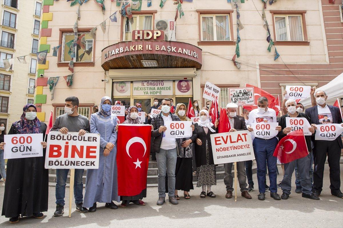 Diyarbakır annelerinin evlat nöbeti, 600 günü geride bıraktı