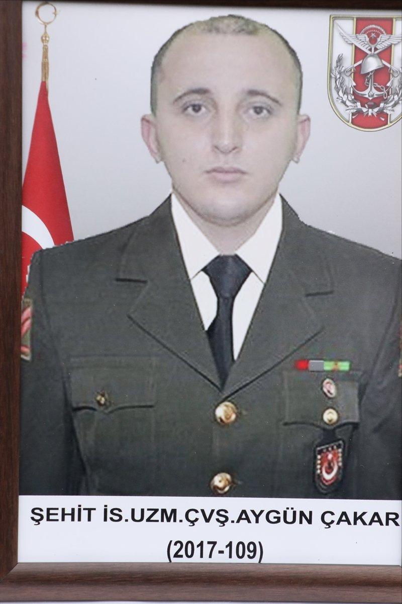 Şehit Uzman Çavuş Aygün Çakar, Samsun'da defnedildi