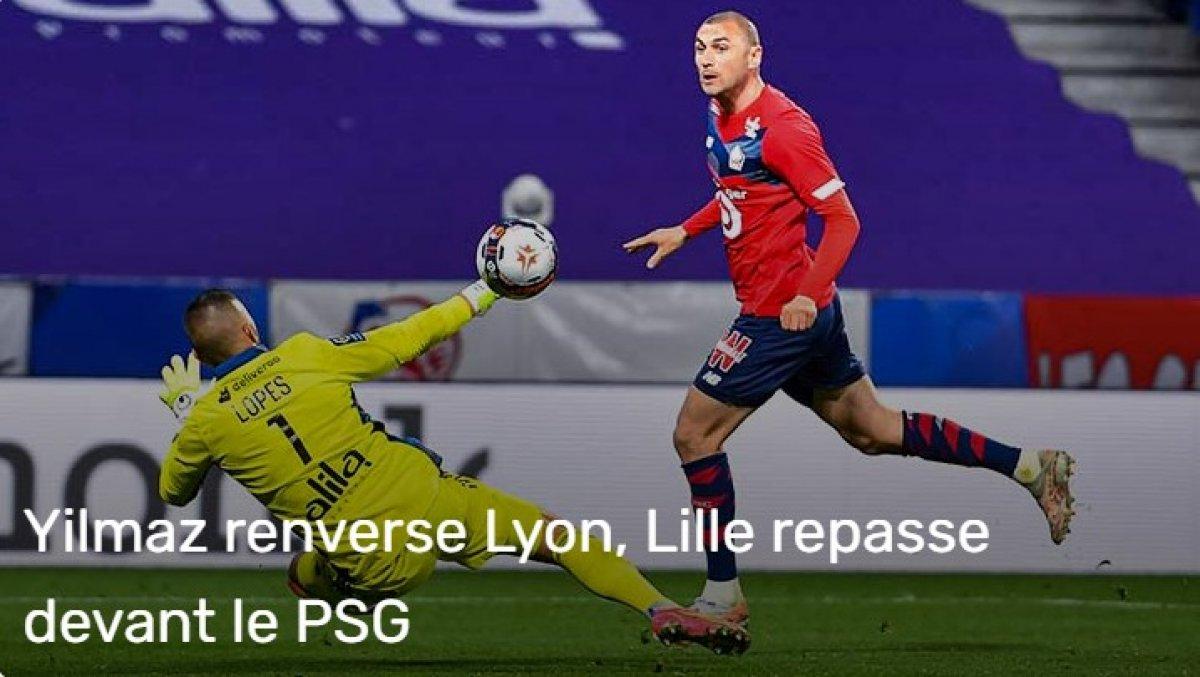 Fransız basını Burak Yılmaz'a övgüler yağdırdı