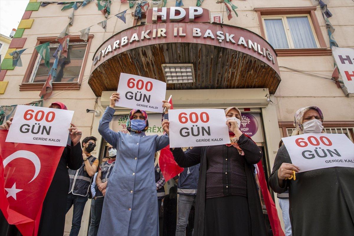 Diyarbakır annelerinin evlat nöbeti, 600 günü geride bıraktı