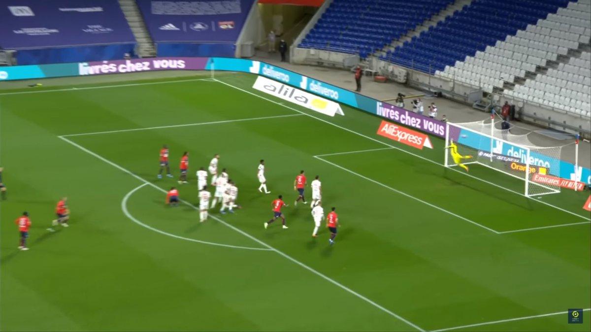 Burak Yılmaz'ın Lyon'a klas golü