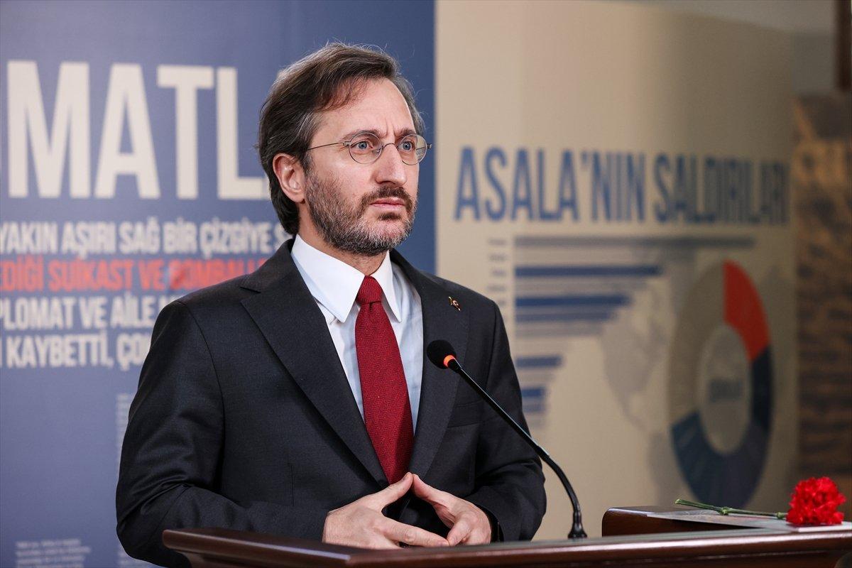 Fahrettin Altun: Katiller için hesap vakti