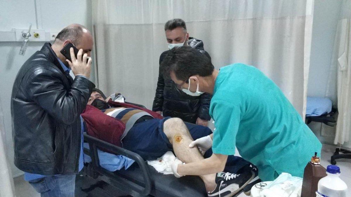 Samsun'da kazara kendini vuran kişi polise 'vuruldum' dedi