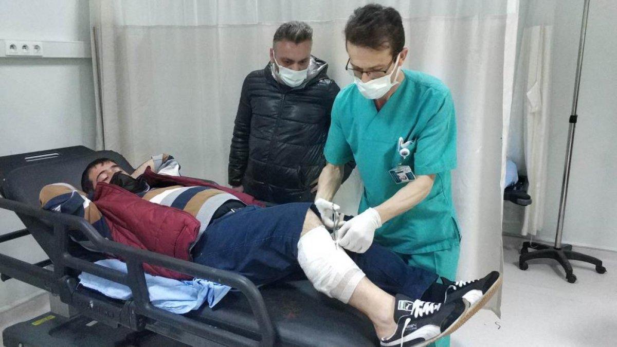 Samsun'da kazara kendini vuran kişi polise 'vuruldum' dedi