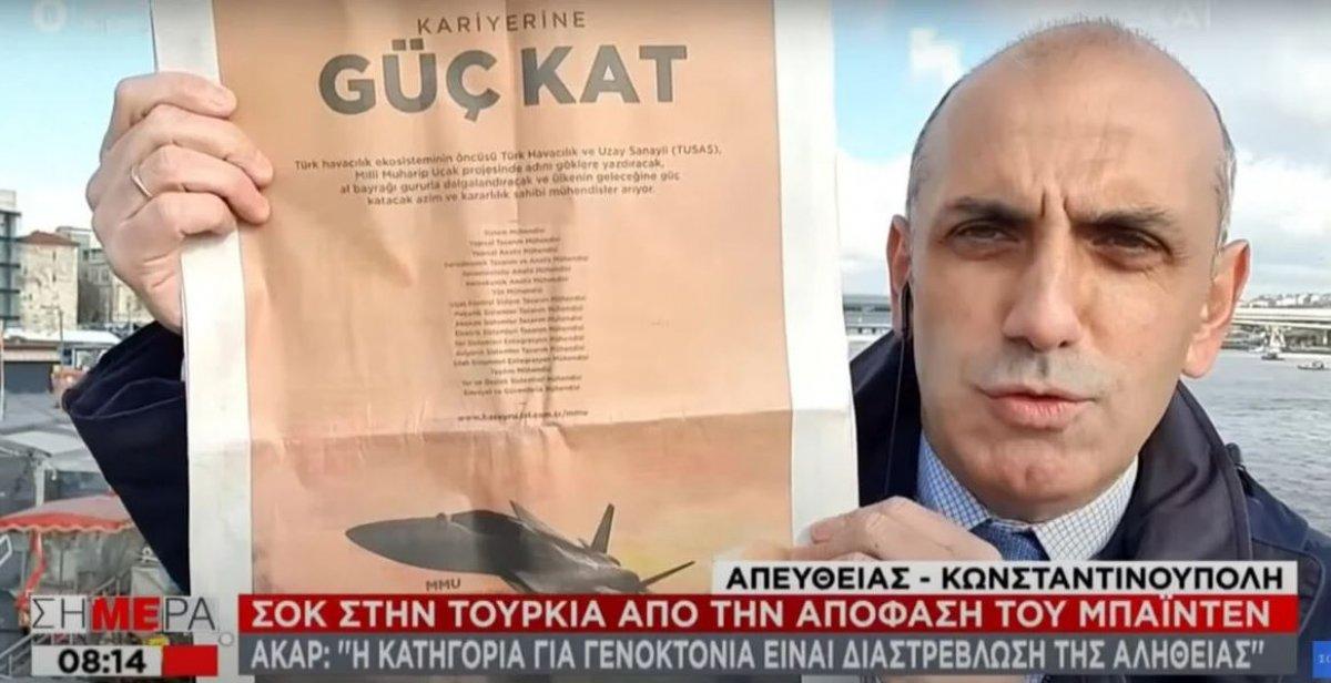 Yunan basını: Türkiye, yerli savaş uçağı için mühendis arıyor