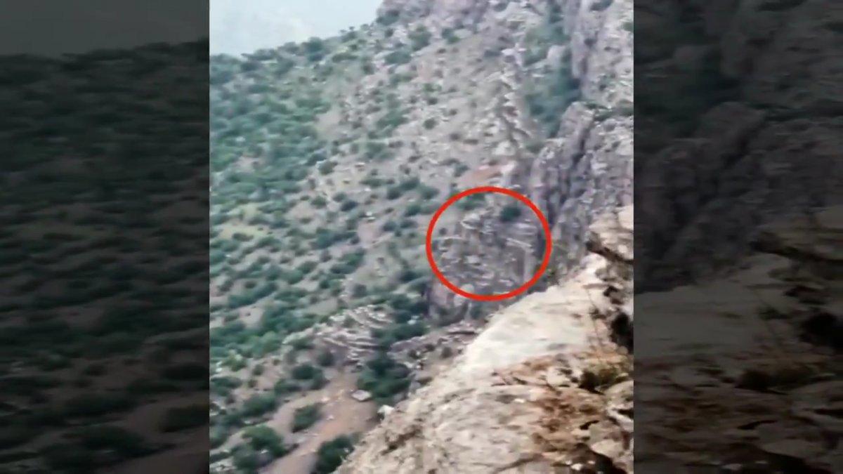 Avaşin-Basyan'da mağaraya gizlenen 3 terörist öldürüldü