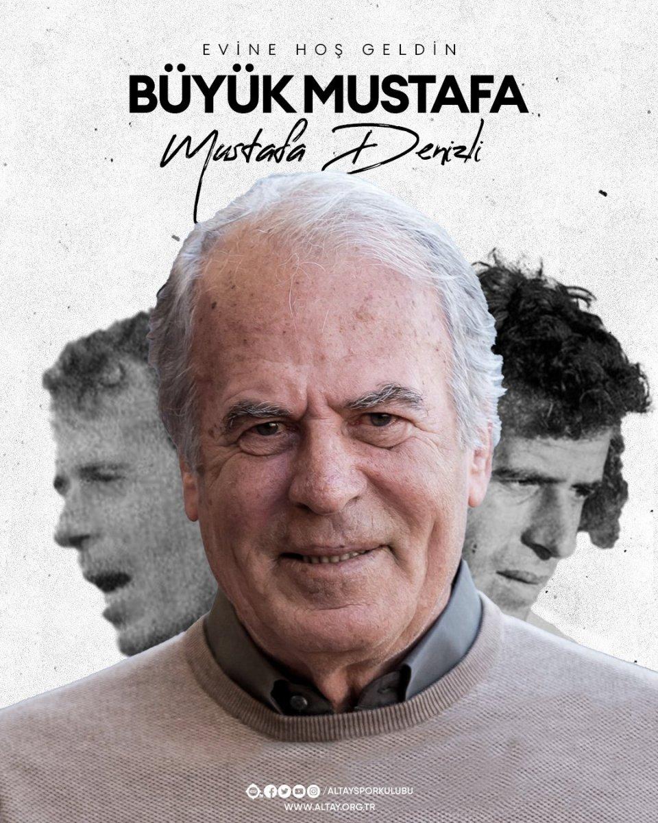 Altay, Mustafa Denizli'yi açıkladı
