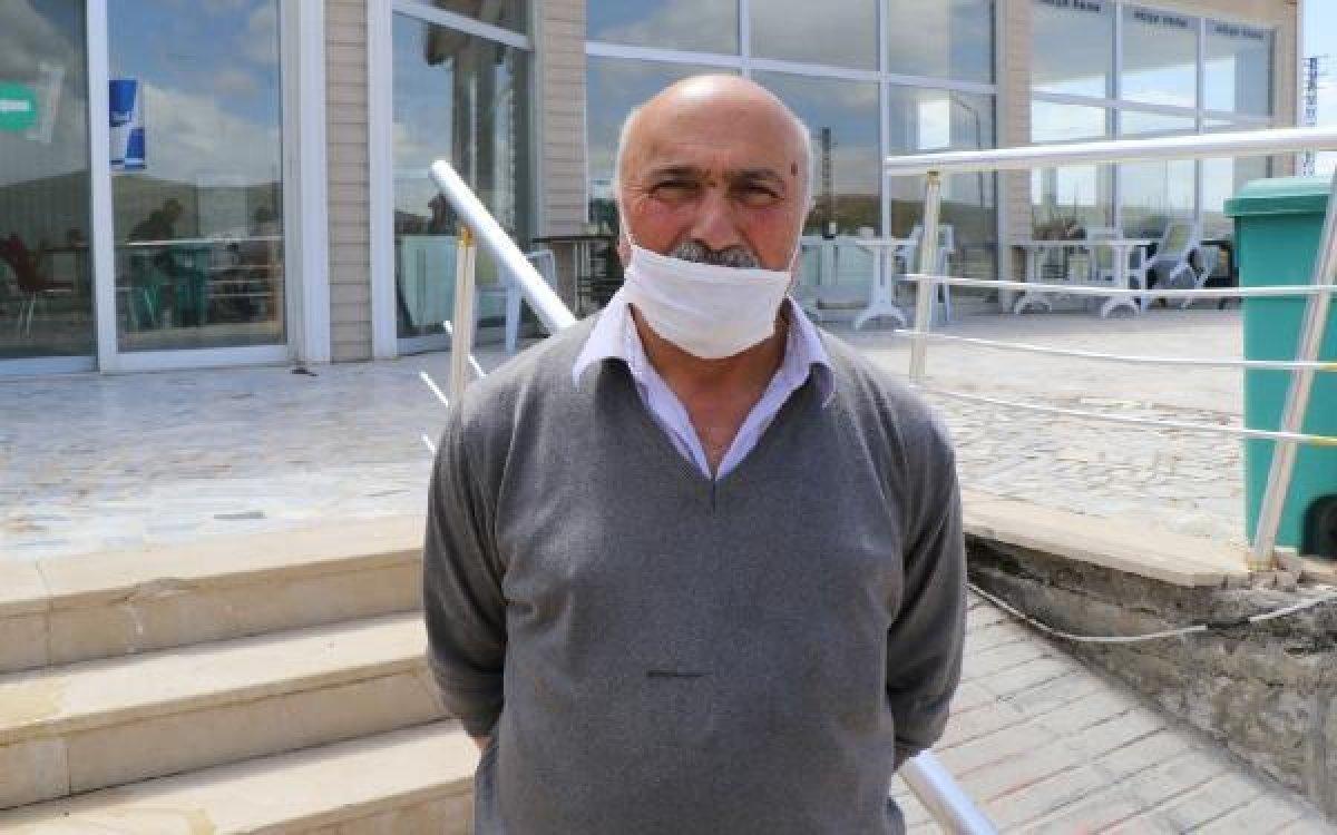 Sivas'ta dinlenme tesislerine gelen tilki ilgi çekti