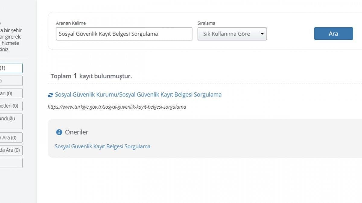 Çalışma izin belgesi nasıl alınır? e-Devlet çalışma izin belgesi alma ekranı