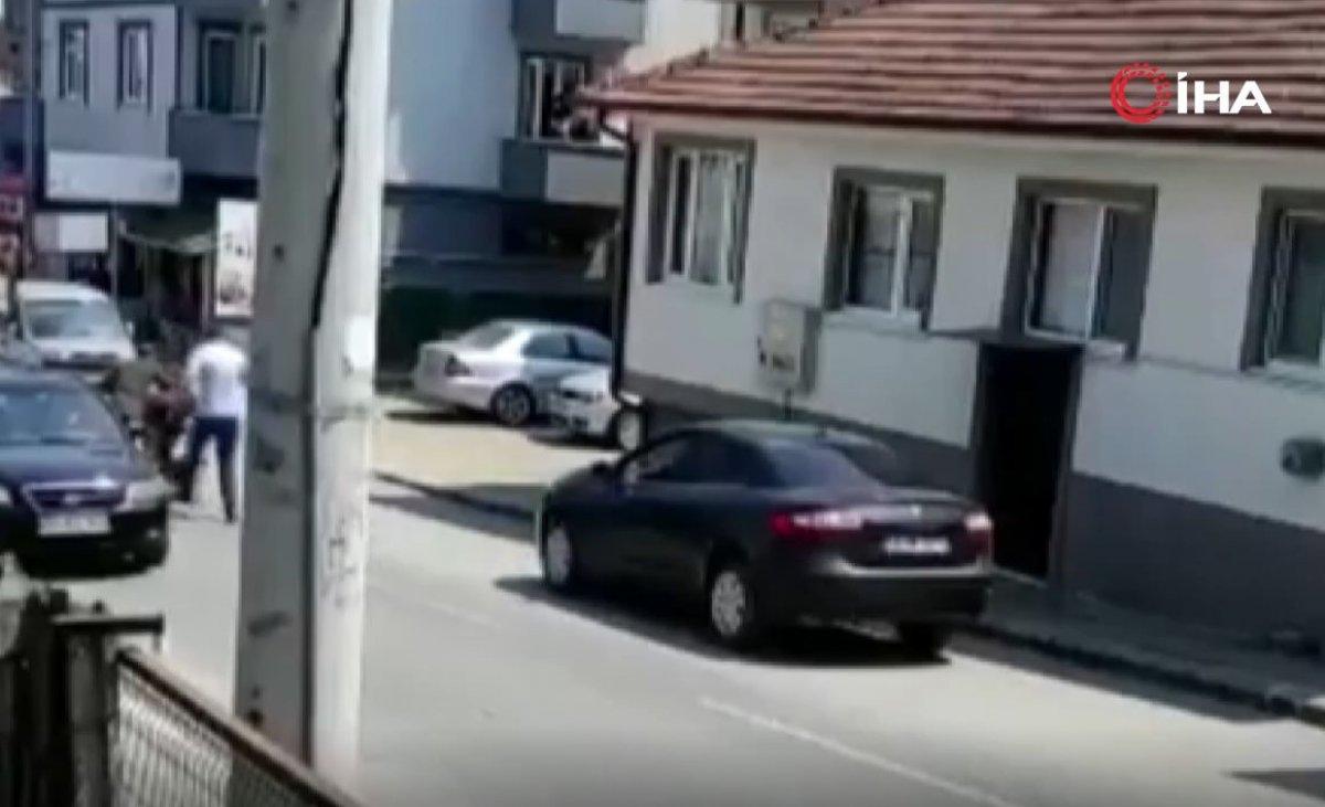 Sakarya motorcu kaçış