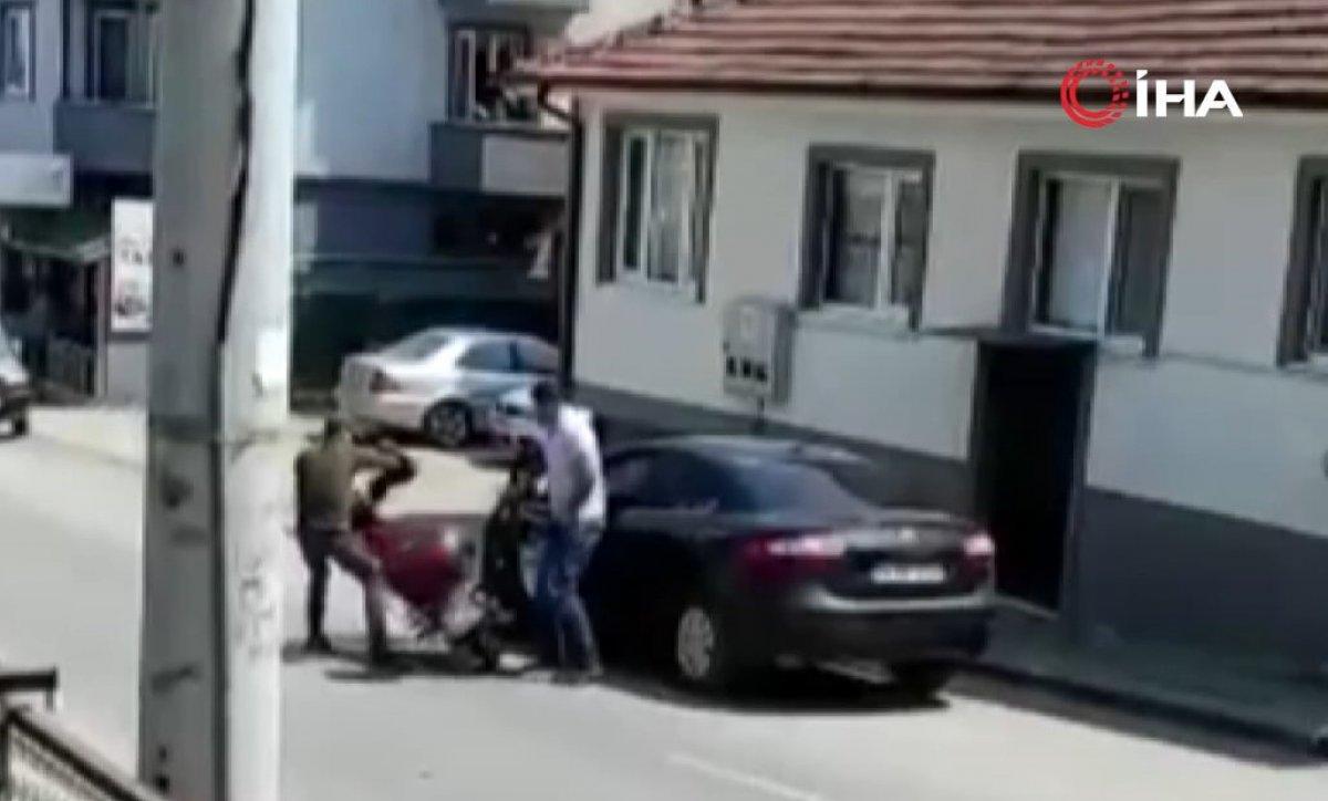 Sakarya motorcu kaçış