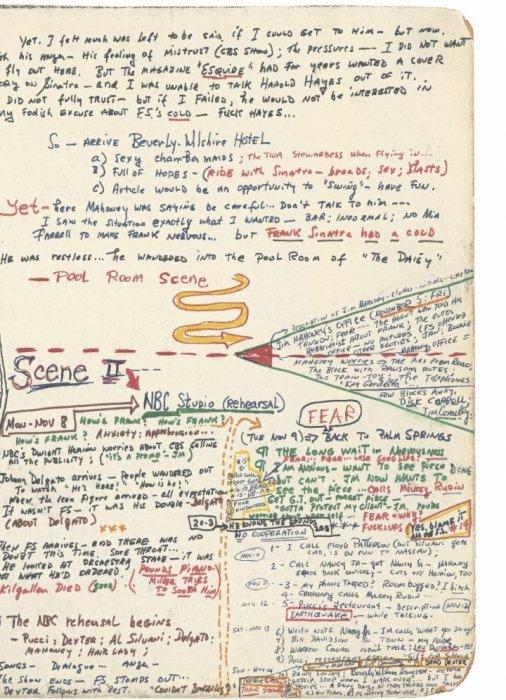 Yazarların kitaplarını yazmadan önceki taslakları