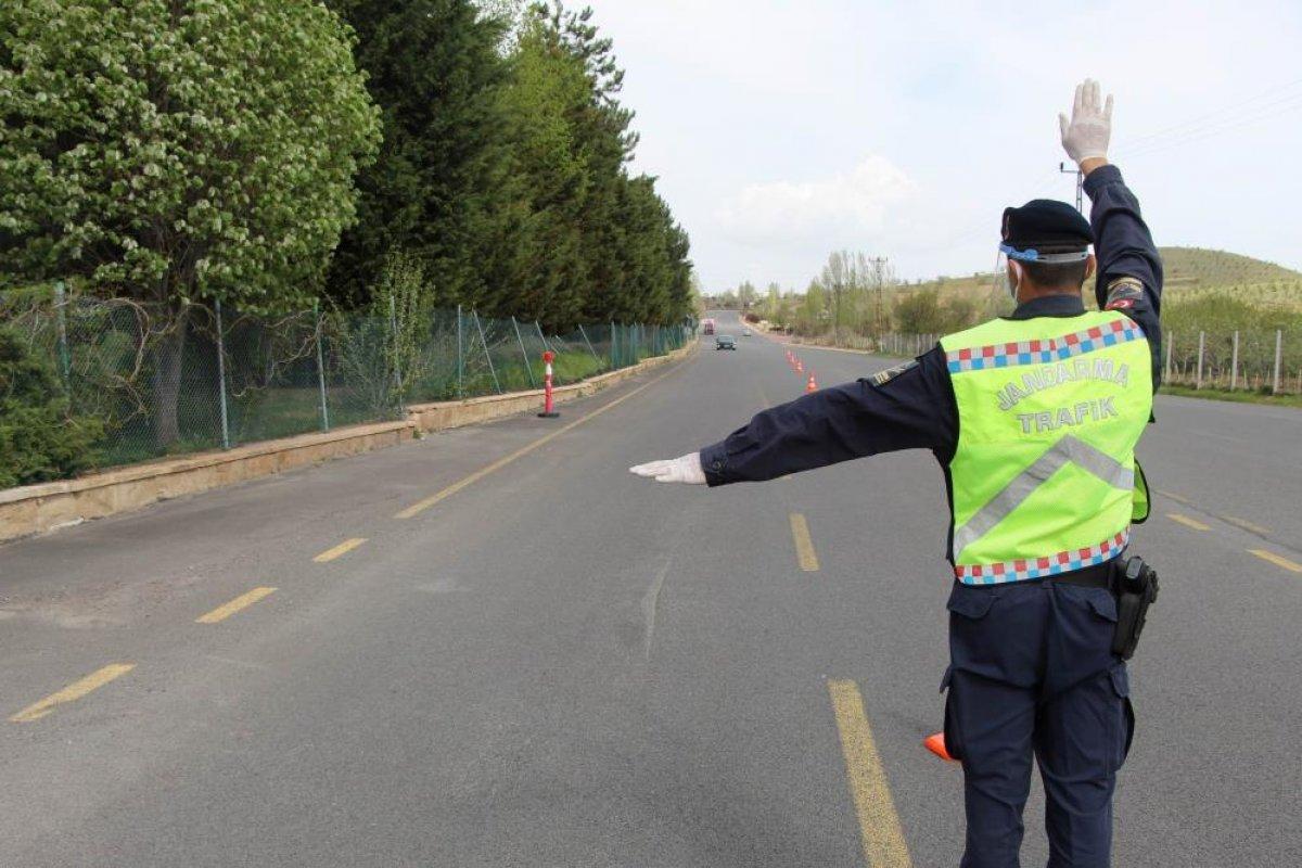 Nevşehir'de jandarmadan denetim