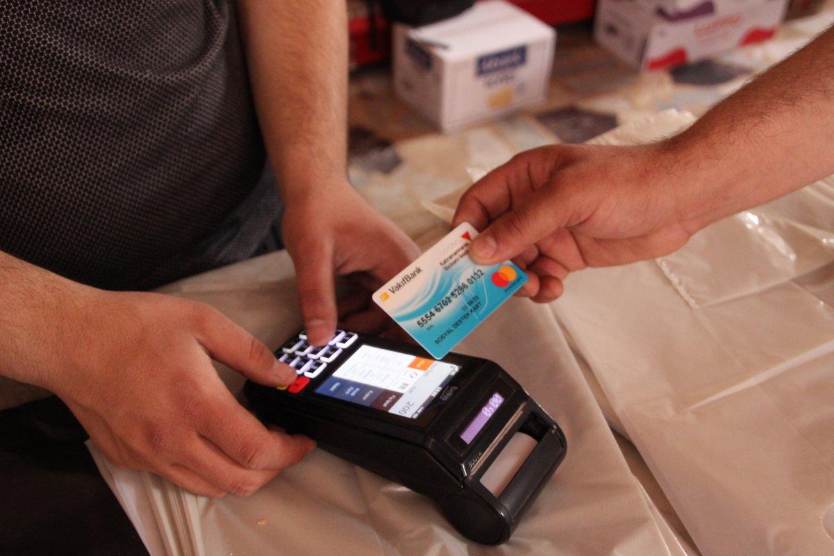 Kahramanmaraş'ta 30 bin ihtiyaç sahibine alışveriş kartı