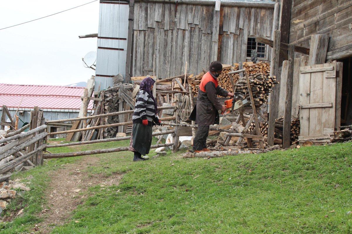 Rize’de koronavirüsün unutulduğu yayla