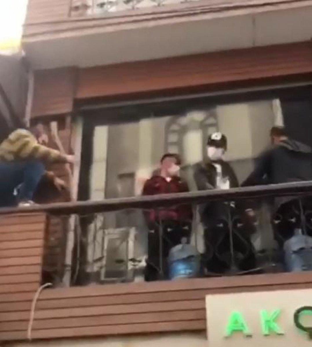 Trabzon'da polis baskınından kaçmaya çalışan gençler